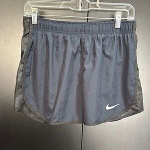 Nike Dri-Fit Running Shorts,panty lined,elastic drawstring waist,reflective logo